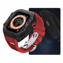 Richard Style Carbon Fiber Case with Fluororubber Band Richard Style Carbon Fiber Case with Fluororubber Band