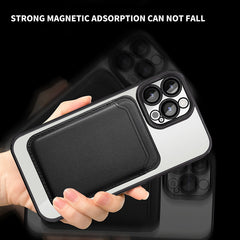 Transparent Magnetic Card Holder TPU Case for iPhone 16 Series Transparent Magnetic Card Holder TPU Case for iPhone 16 Series