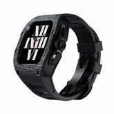 Zentrierte Krone Richard Mille Edition Carbonfaser-Gehäuse und Band-Set
