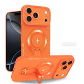 Magnetic Invisible Stand TPU Case for iPhone Series