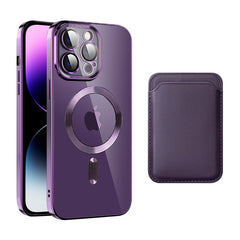 Transparent Magnetic Card Holder TPU Case for iPhone 11 Series Transparent Magnetic Card Holder TPU Case for iPhone 11 Series