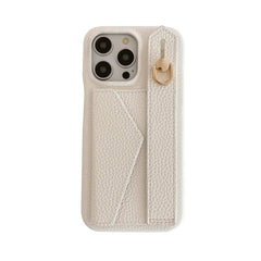 Wallet Card Holder Phone Case with Wrist Strap for iPhone 13 Series