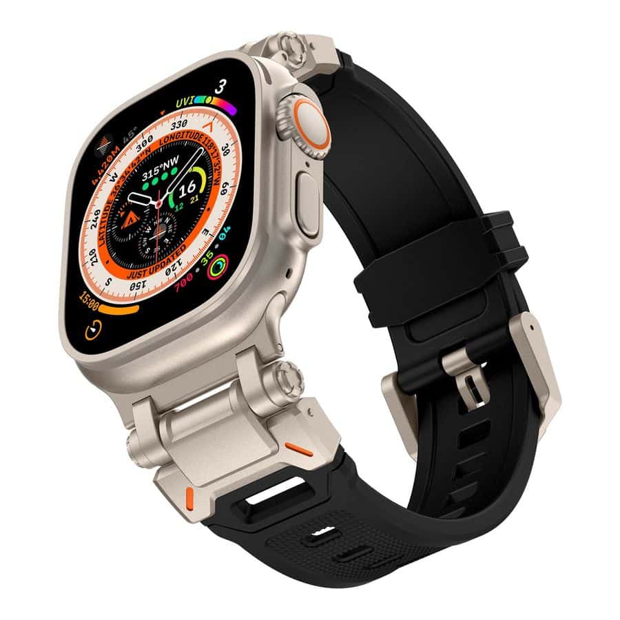 Mechanisches Uhrenarmband aus TPU mit Metallanschluss