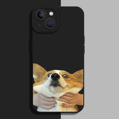 Cute Puppy Silicone Case for iPhone Series